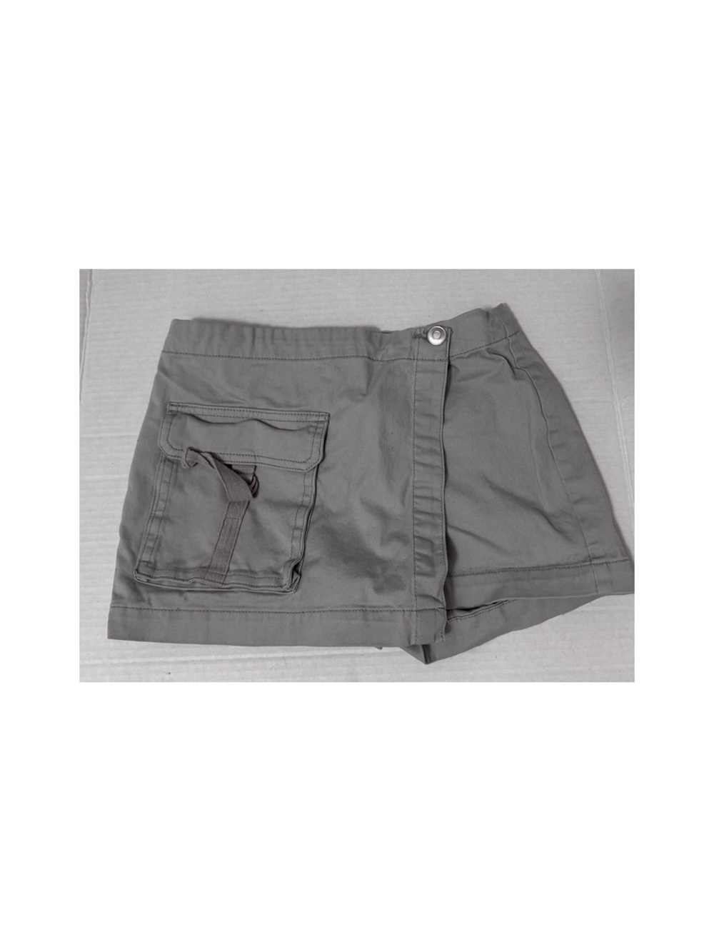 wild fable Olive Green Cargo Shorts with Front Flap Pocket